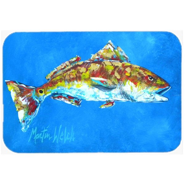 Skilledpower Fish - Red Fish Seafood Two Mouse Pad; Hot Pad or Trivet SK232992